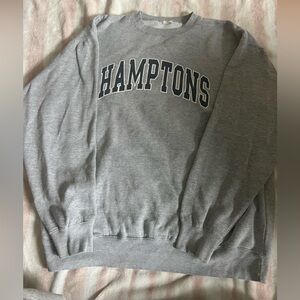 Brandy Melville oversized “Hamptons” crewneck
